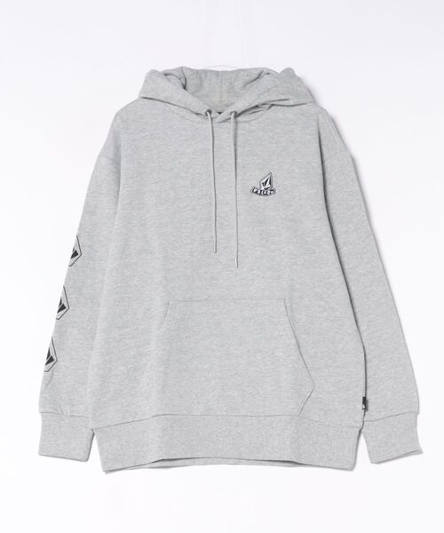 VOLCOM（ボルコム）の「VOLCOM ONE POINT LOGO BASIC PARKA（パーカー・メンズ・ブラック/グレー・M/L/XL）」の17枚目の写真