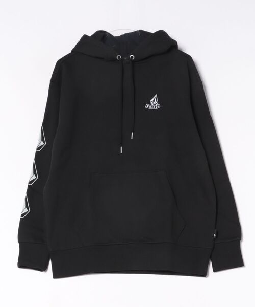VOLCOM（ボルコム）の「VOLCOM ONE POINT LOGO BASIC PARKA（パーカー・メンズ・ブラック/グレー・M/L/XL）」の16枚目の写真