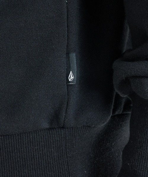 VOLCOM（ボルコム）の「VOLCOM ONE POINT LOGO BASIC PARKA（パーカー・メンズ・ブラック/グレー・M/L/XL）」の8枚目の写真