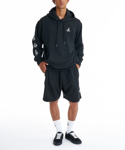 VOLCOM（ボルコム）の「VOLCOM ONE POINT LOGO BASIC PARKA（パーカー・メンズ・ブラック/グレー・M/L/XL）」の11枚目の写真