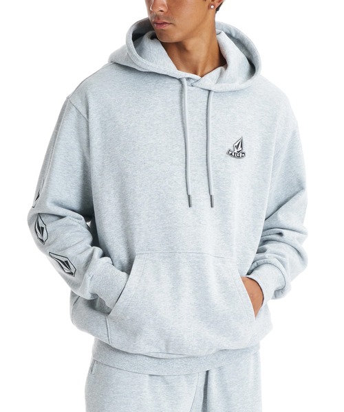 VOLCOM（ボルコム）の「VOLCOM ONE POINT LOGO BASIC PARKA（パーカー・メンズ・ブラック/グレー・M/L/XL）」の13枚目の写真