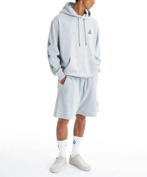 VOLCOM（ボルコム）の「VOLCOM ONE POINT LOGO BASIC PARKA（パーカー・メンズ・ブラック/グレー・M/L/XL）」の14枚目の写真