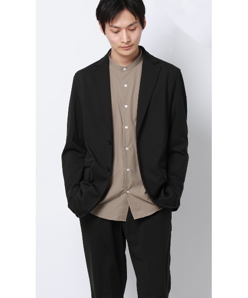 AOYAMA(アオヤマ)の「ゼロプレッシャースーツ【ジャケット】【セットアップ着用可】(スーツジャケット・メンズ・ブラック/ネイビー・L/M/S)」の1枚目の写真