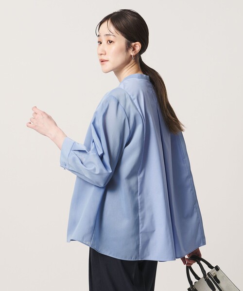 シアー コンビ フレア シャツ（シャツ/ブラウス）｜UNITED ARROWS