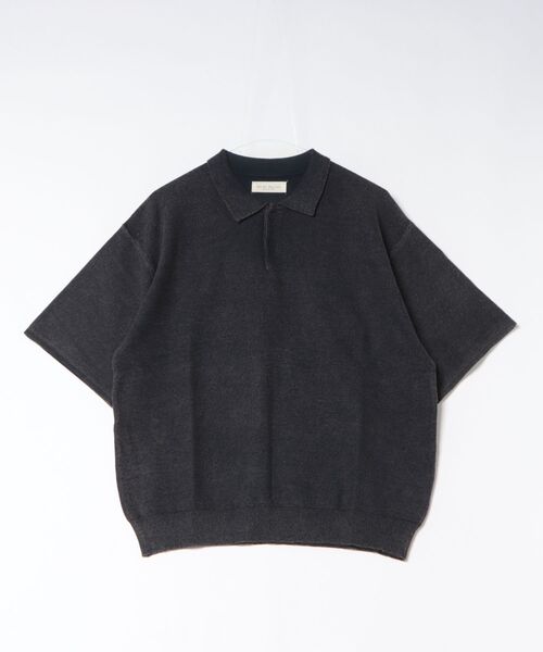 many men many mind(メニーメンメニーマインド)の「MANYMENMANYMINDS / スノーウォッシュニットポロシャツ(ニット/セーター・メンズ・ベージュ/ネイビー/ブラック・LARGE/X-LARGE/MEDIUM)」の21枚目の写真