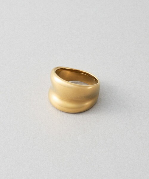 Jouete（ジュエッテ）の「[ジェンダレス] リング ボールド（リング・レディース・ブラウン・15号/11号/13号/17号）」の2枚目の写真