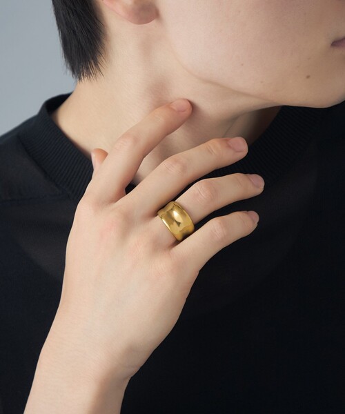 Jouete（ジュエッテ）の「[ジェンダレス] リング ボールド（リング・レディース・ブラウン・15号/11号/13号/17号）」の7枚目の写真