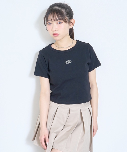 LOVETOXIC（ラブトキシック）の「【抗菌防臭】テレコ半袖T（Tシャツ/カットソー・キッズ・イエロー/ブラック/レッド/トップグレー/オフホワイト・S:140cm/130cm/M:150cm/L:160cm）」の13枚目の写真