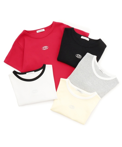 LOVETOXIC（ラブトキシック）の「【抗菌防臭】テレコ半袖T（Tシャツ/カットソー・キッズ・イエロー/ブラック/レッド/トップグレー/オフホワイト・S:140cm/130cm/M:150cm/L:160cm）」の14枚目の写真