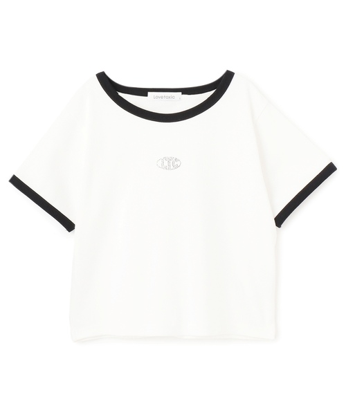 LOVETOXIC（ラブトキシック）の「【抗菌防臭】テレコ半袖T（Tシャツ/カットソー・キッズ・イエロー/ブラック/レッド/トップグレー/オフホワイト・S:140cm/130cm/M:150cm/L:160cm）」の15枚目の写真