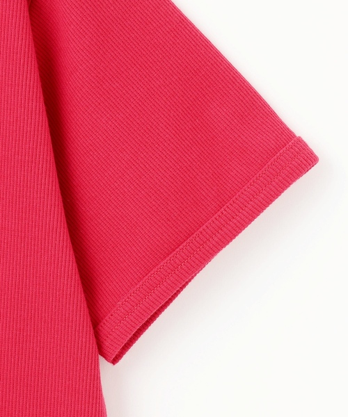 LOVETOXIC（ラブトキシック）の「【抗菌防臭】テレコ半袖T（Tシャツ/カットソー・キッズ・イエロー/ブラック/レッド/トップグレー/オフホワイト・S:140cm/130cm/M:150cm/L:160cm）」の22枚目の写真