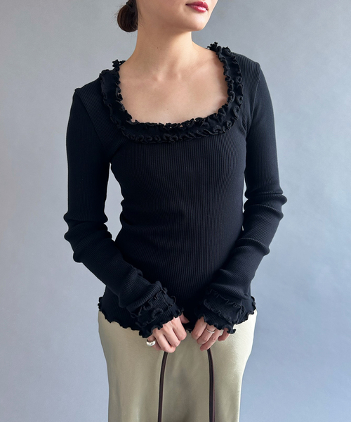 OPERA SPORT/オペラスポーツ】ROSIE SEAMLESS TOP（Tシャツ/カットソー
