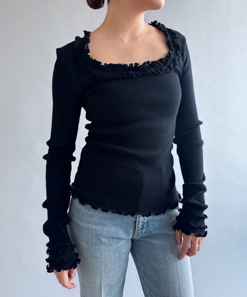 OPERA SPORT/オペラスポーツ】ROSIE SEAMLESS TOP（Tシャツ/カットソー