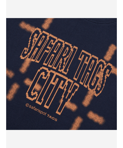 SAFARISPOT(サファリスポット)の「1/2 エスティーシーライティングロゴロングスリーブ(ネイビー)(Tシャツ/カットソー・レディース・その他・1)」の4枚目の写真
