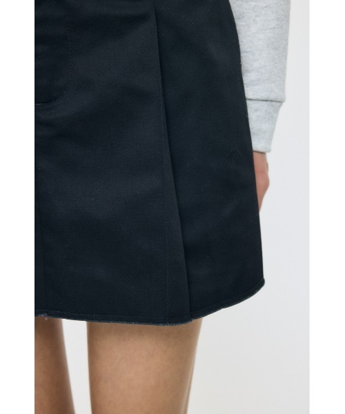 MOUSSY(マウジー)の「LAYER ミニスカート(スカート・レディース・ベージュ/ブラック・1/2)」の8枚目の写真
