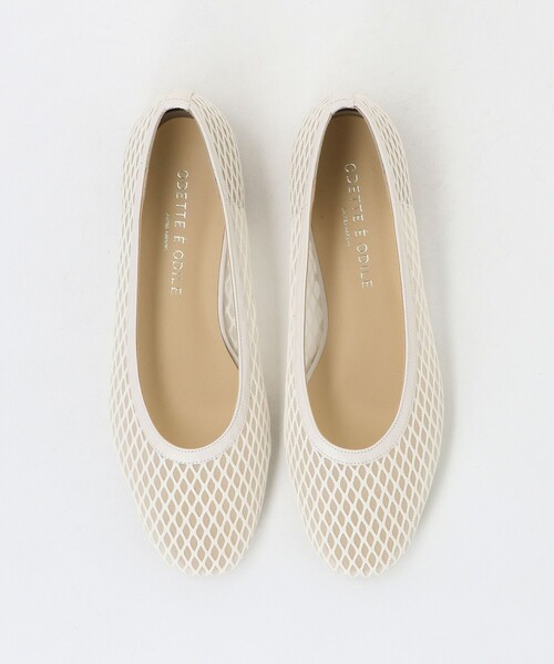 ODETTE E ODILE(オデットエオディール)の「【WEB限定】メッシュチュール フラット10■↑(パンプス・レディース・オフホワイト/ブラック/オリーブ・22cm/22.5cm/23cm/23.5cm/24cm/24.5cm/25cm)」の11枚目の写真