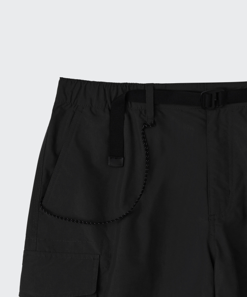MUSINSA STANDARD（ムシンサスタンダード）の「[シティレジャー] NPベルト付きカーゴショーツ [ブラック]（その他パンツ・メンズ・その他・26/27/28/29/30/31/32/33/34/36/38/40/42）」の6枚目の写真
