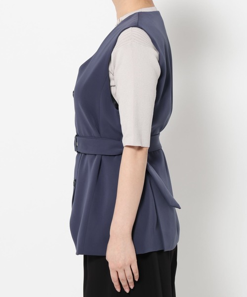 HARE（ハレ）の「トロミミドルベスト(HARE)（ベスト・レディース・ブラック/パープル・FREE）」の16枚目の写真