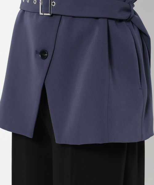 HARE（ハレ）の「トロミミドルベスト(HARE)（ベスト・レディース・ブラック/パープル・FREE）」の20枚目の写真