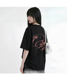 MOON BLOOM OVER FIT T-SHIRT (2color)
