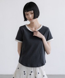 LOWRYS FARM | リンガーＴＥＥ 638394(Tシャツ/カットソー)