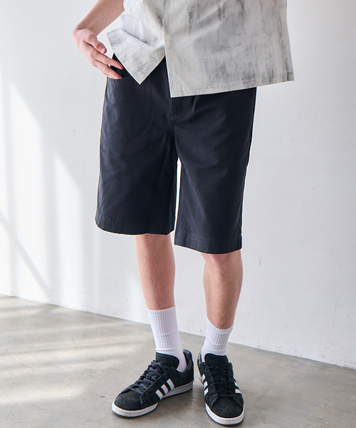 OSKR(オーエスケーアール)の「OSKR / オーエスケーアール Chino Faded Stand Up Shorts(その他パンツ・メンズ・ベージュ/ネイビー・MEDIUM/LARGE)」の16枚目の写真