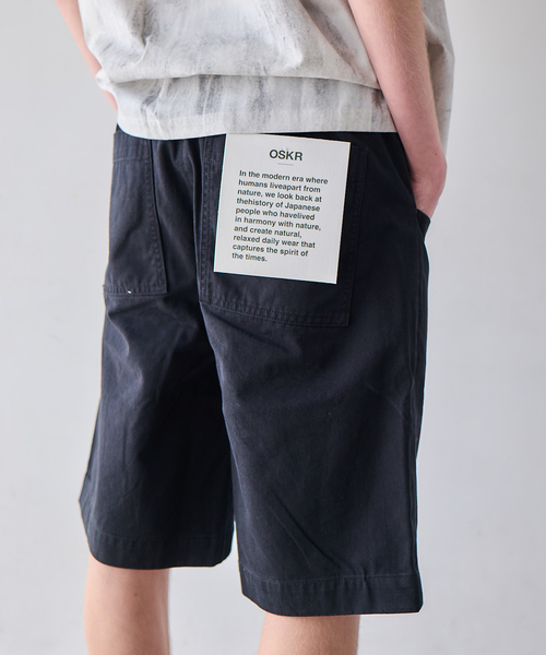 OSKR(オーエスケーアール)の「OSKR / オーエスケーアール Chino Faded Stand Up Shorts(その他パンツ・メンズ・ベージュ/ネイビー・MEDIUM/LARGE)」の14枚目の写真
