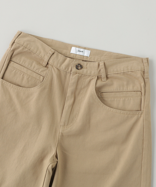 OSKR(オーエスケーアール)の「OSKR / オーエスケーアール Chino Faded Stand Up Shorts(その他パンツ・メンズ・ベージュ/ネイビー・MEDIUM/LARGE)」の6枚目の写真