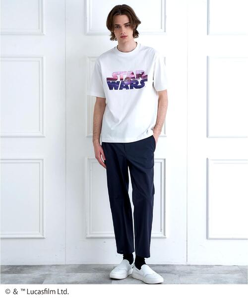 DRESSTERIOR(ドレステリア)の「◆【接触冷感】STAR WARS ロゴTシャツ(Tシャツ/カットソー・メンズ・ホワイト/ブラック・90/91/92/94)」の6枚目の写真