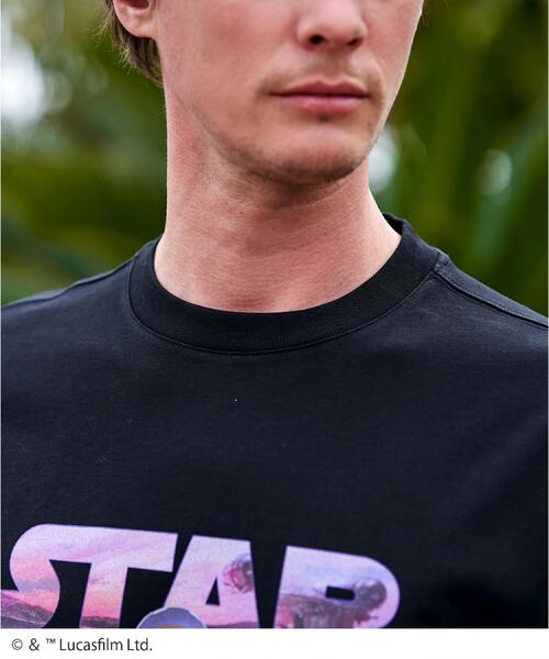 DRESSTERIOR(ドレステリア)の「◆【接触冷感】STAR WARS ロゴTシャツ(Tシャツ/カットソー・メンズ・ホワイト/ブラック・90/91/92/94)」の9枚目の写真