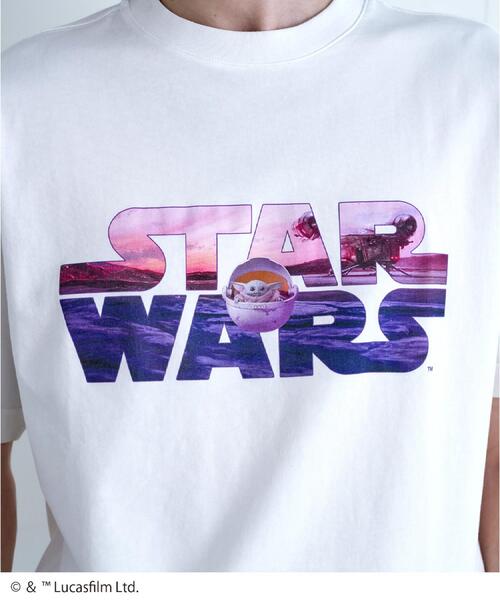 DRESSTERIOR(ドレステリア)の「◆【接触冷感】STAR WARS ロゴTシャツ(Tシャツ/カットソー・メンズ・ホワイト/ブラック・90/91/92/94)」の15枚目の写真