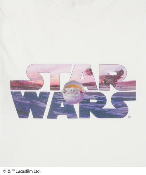DRESSTERIOR(ドレステリア)の「◆【接触冷感】STAR WARS ロゴTシャツ(Tシャツ/カットソー・メンズ・ホワイト/ブラック・90/91/92/94)」の21枚目の写真