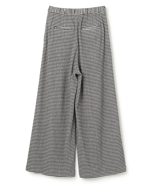 uncrave(アンクレイヴ)の「【追加生産】ギンガムチェック ワイドパンツ(その他パンツ・レディース・ブラック系5・0/2/1)」の6枚目の写真