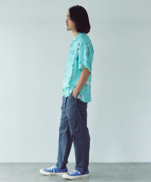 Schott(ショット)の「Schott×MARILYN MONROE RAYON SHIRT(シャツ/ブラウス・メンズ・サックスブルー/ピンク・XL/L/M)」の14枚目の写真