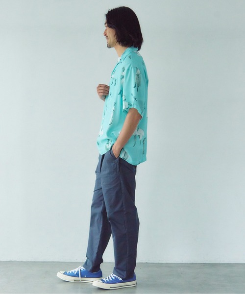 Schott(ショット)の「Schott×MARILYN MONROE RAYON SHIRT(シャツ/ブラウス・メンズ・サックスブルー/ピンク・XL/L/M)」の15枚目の写真