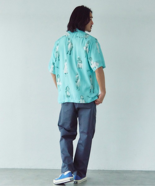 Schott(ショット)の「Schott×MARILYN MONROE RAYON SHIRT(シャツ/ブラウス・メンズ・サックスブルー/ピンク・XL/L/M)」の18枚目の写真