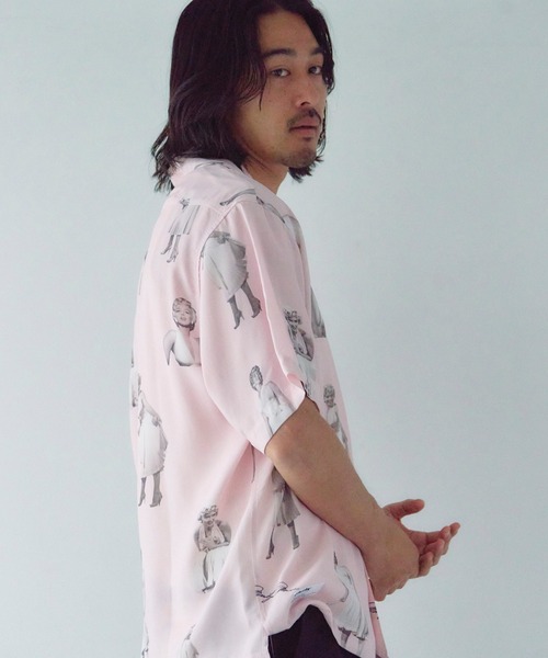 Schott(ショット)の「Schott×MARILYN MONROE RAYON SHIRT(シャツ/ブラウス・メンズ・サックスブルー/ピンク・XL/L/M)」の20枚目の写真