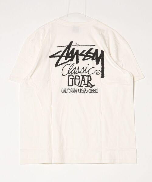 STUSSY（ステューシー）の「【STUSSY】ステューシー/ CLASSIC GEAR HALF T-SHIRTS / 1905084（Tシャツ/カットソー・メンズ・ホワイト/ブラック・MEDIUM/X-LARGE/LARGE）」の6枚目の写真