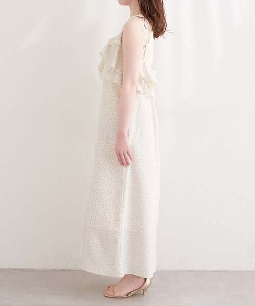 natural couture（ナチュラルクチュール）の「ラッフルフリルキャミワンピース（ワンピース・レディース・その他2/その他1・FREE）」の9枚目の写真