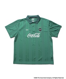 F.C.Real Bristol | Coca-Cola WEAVE STRIPE S/S POLO(ポロシャツ)