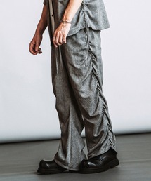 NO ID.（ノーアイディ）の「【NO ID.】Side Gather Easy Trousers / サイドギャザー イージー トラウザーズ（その他パンツ）」