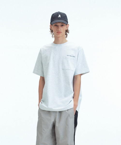 Rest&Recreation(レストアンドレクリエーション)の「OVERSIZED POCKET T-SHIRT - LIGHT GREY(Tシャツ/カットソー・メンズ・その他・ONE)」の6枚目の写真