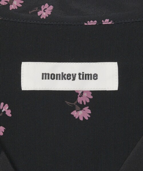 MONKEY TIME(モンキータイム)の「フラワー プリント オープンカラー シャツ(シャツ/ブラウス・メンズ・パープル/ブラック・S/M/L/XL)」の22枚目の写真