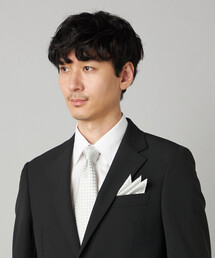 COMME CA MEN（コムサメン）の「【市松柄】フォーマル ポケットチーフ（その他小物）」
