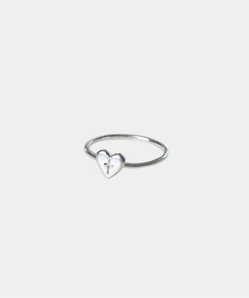 LA VORAGINE(ラ ヴォラジネ)の「金属アレルギー対応 ジルコニア リング シルバー ミニマル レイヤード ファッション(リング・レディース・A/C/D/B・FREE)」の3枚目の写真