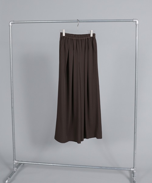 select MOCA Et(セレクトモカエト)の「【Et】Twill Gathered Easy Wide Pants(その他パンツ・レディース・ブラウン/アイボリー・LARGE/MEDIUM)」の13枚目の写真