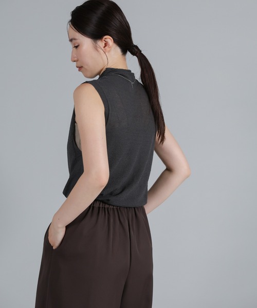 select MOCA Et(セレクトモカエト)の「【Et】Twill Gathered Easy Wide Pants(その他パンツ・レディース・ブラウン/アイボリー・LARGE/MEDIUM)」の11枚目の写真