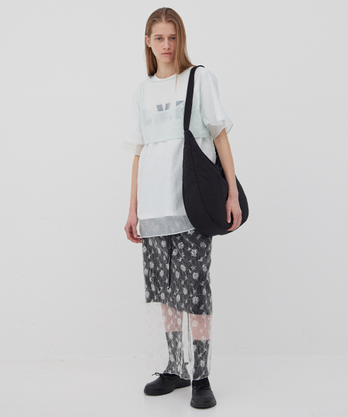 LEVAR(レバー)の「Light Glow Layered Skirt Set - Black(スカート・レディース・ブラック・FREE)」の6枚目の写真