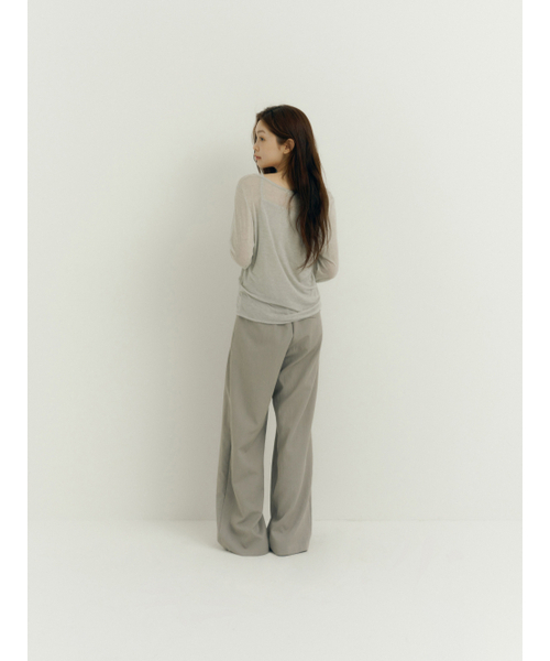 Yuje(ユジェ)の「BUTTON CAMI & TOP (Grey)(Tシャツ/カットソー・レディース・その他・FREE)」の9枚目の写真