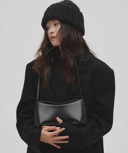 TODAYFUL(トゥデイフル)の「【TODAYFUL/トゥデイフル】Sleek Leather Bag/スリークレザーバッグ(ショルダーバッグ・レディース・ダークブラウン/ブラック・FREE)」の3枚目の写真